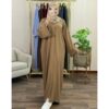 abaya simple  manche-3500DA-